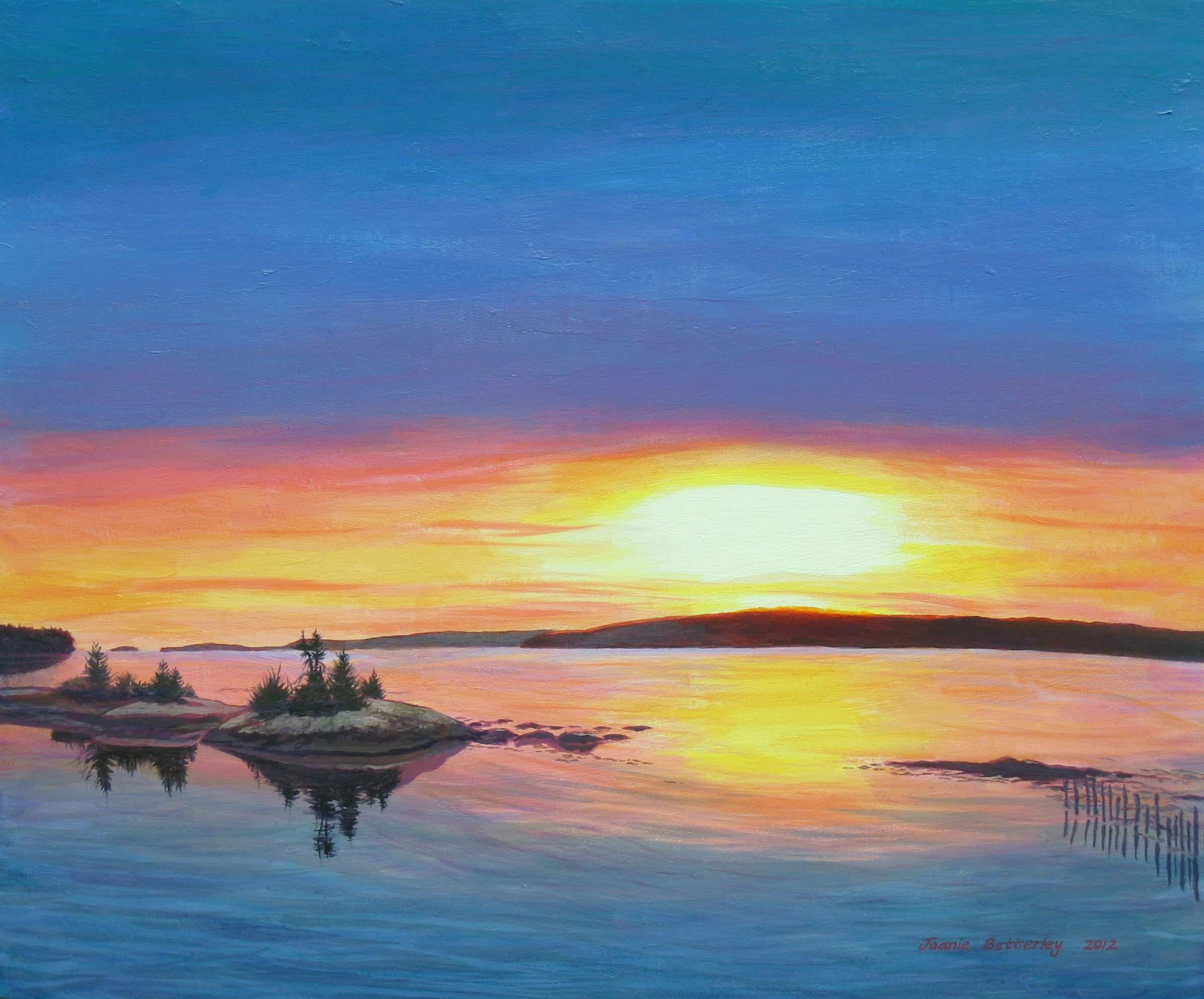 Friendship Maine Sunset