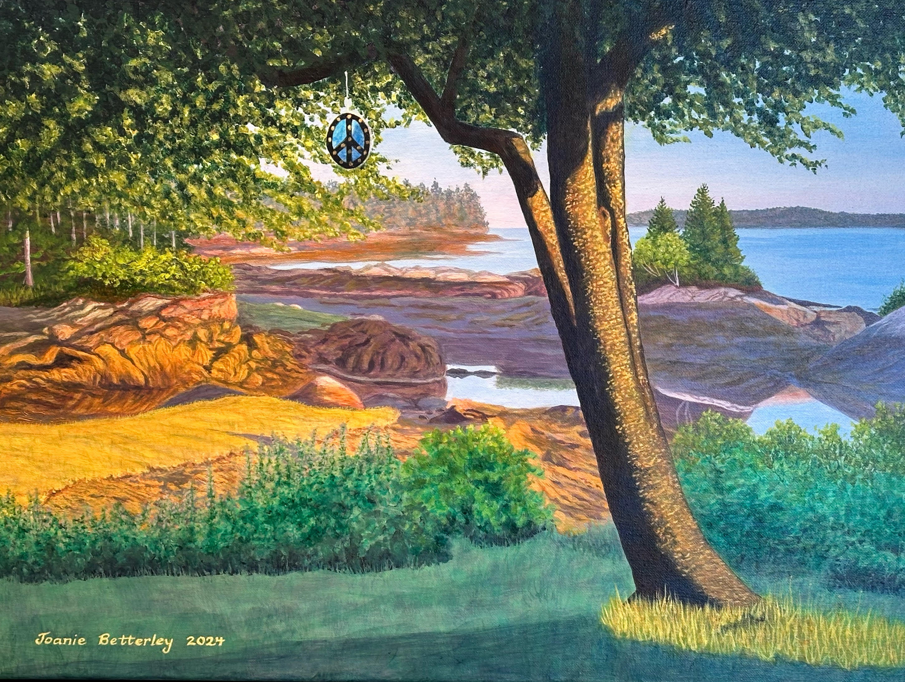 Pre-Sunset Glow, Friendship, Maine