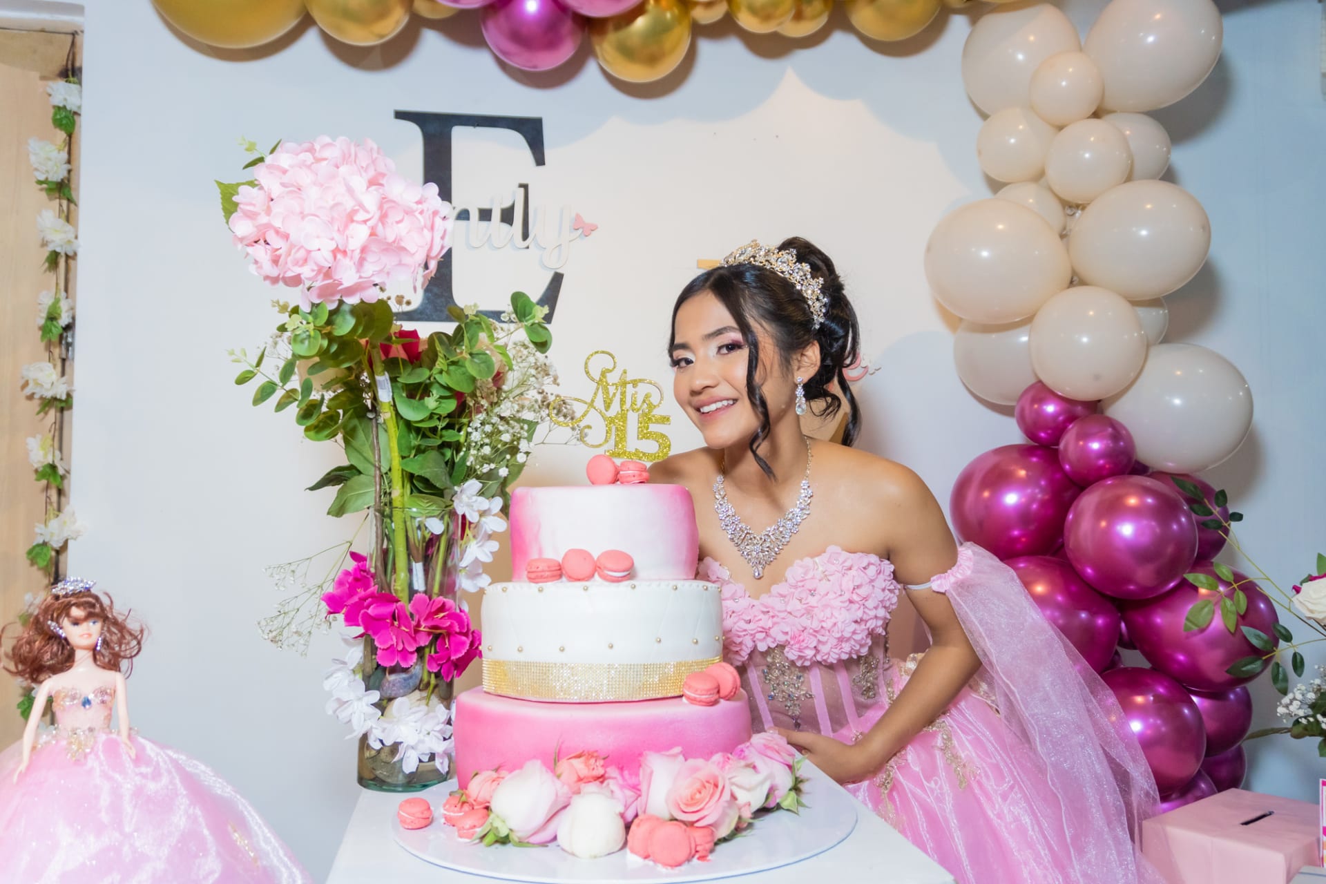 Sesión prequince en exteriores