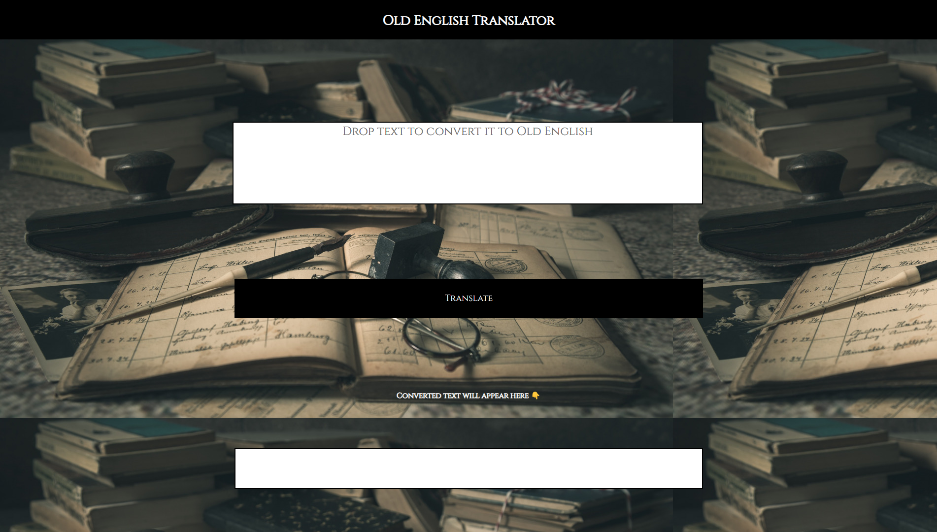 old eng translator