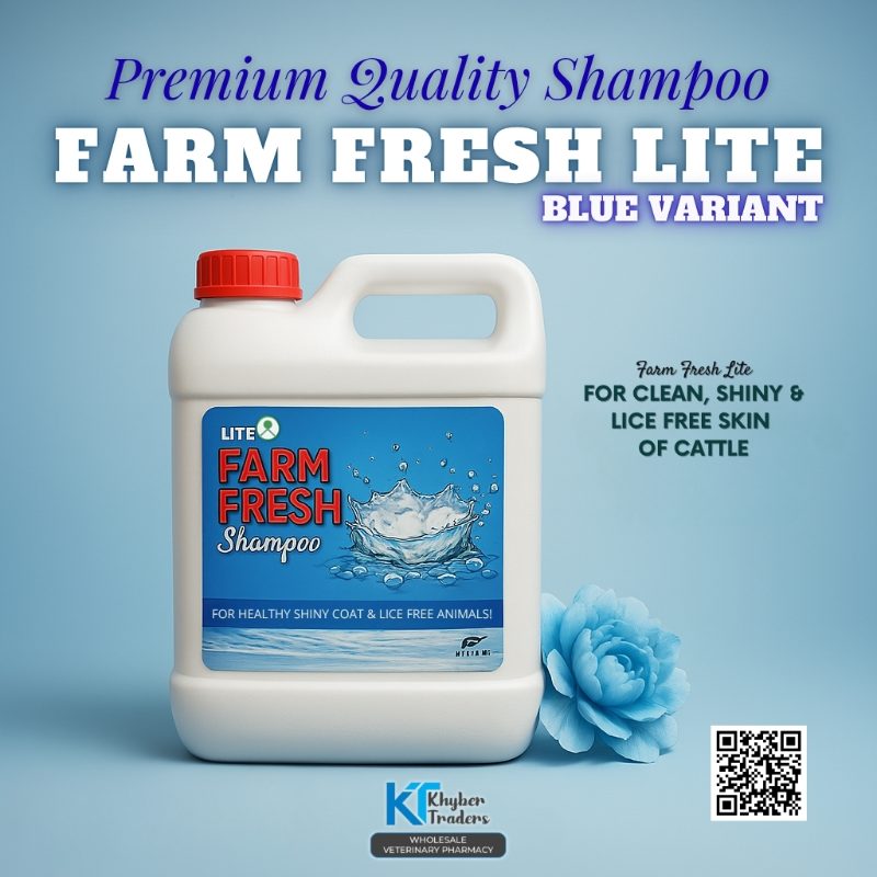 Farm Fresh 5 Litre Shampoo — Anti-Lice Shampoo for Cattle | Khyber Traders