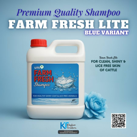 Farm Fresh 5 Litre Shampoo — Anti-Lice Shampoo for Cattle | Khyber Traders