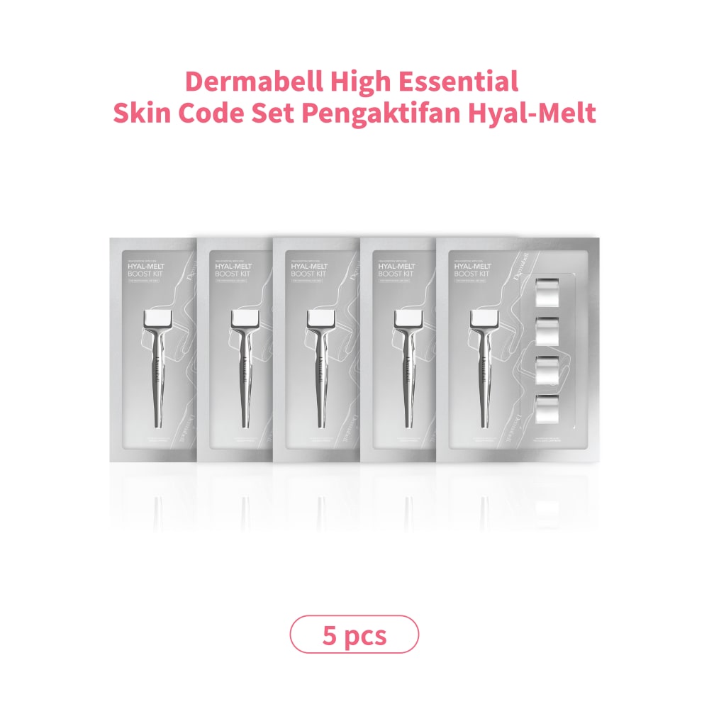 Dermabell High Essential Skin Code Hyal-Melt Boost Kit [5 Kotak]