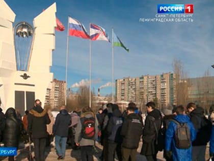 В Петербурге почтили память бойцов 6-й роты, погибших в Аргунском ущелье
