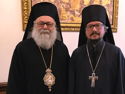 В Дамаске представитель Патриарха Московского и всея Руси встретился с Предстоятелем Антиохийской Православной Церкви