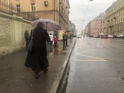 В Петербурге 22 декабря ожидаются небольшие дожди и до пяти градусов тепла
