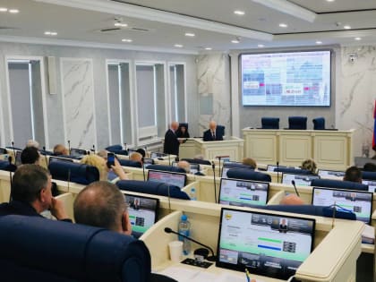 Представитель Главного управления Минюста России по Санкт-Петербургу и Ленинградской области принял участие в очередном заседании Законодательного собрания Ленинградской области