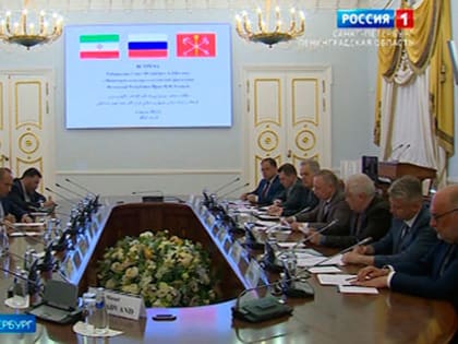 Александр Беглов встретился с министром культуры Ирана Мохаммадом Мехди Эсмаили