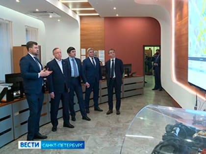 ГУП "ТЭК" показал Александру Беглову новую современную диспетчерскую