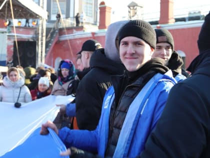 В Санкт-Петербурге состоялся митинг-концерт в поддержку участников специальной военной операции