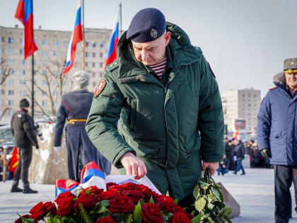 В Санкт-Петербурге росгвардейцы почтили память воинов-интернационалистов