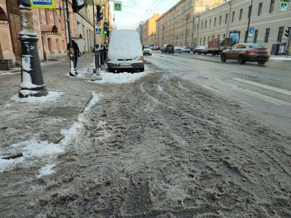 Снежную погоду и до +1 градуса спрогнозировал синоптик Леус 4 марта в Петербурге
