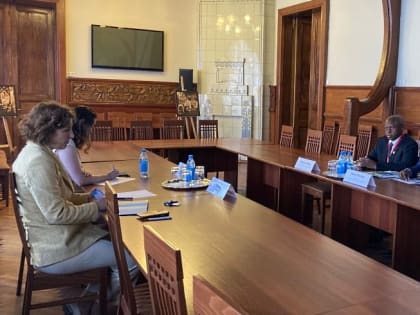 Вице-президент СПб ТПП Екатерина Лебедева провела встречу с делегацией Республики Мали