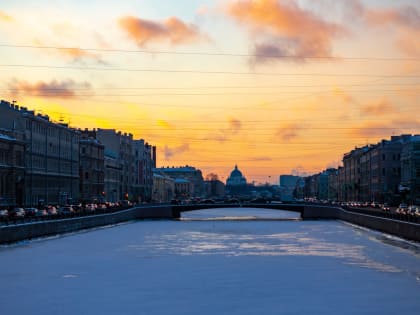 Петербуржцы 6 января пережили самую холодную ночь сезона