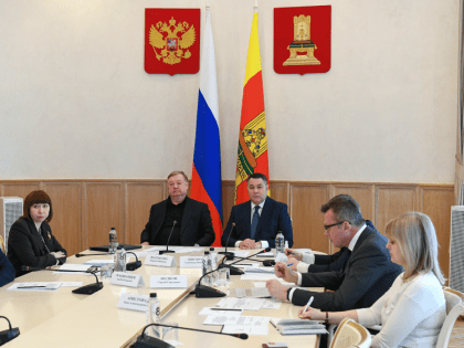 Сергей Степашин провел рабочую встречу с губернатором Тверской области Игорем Руденей