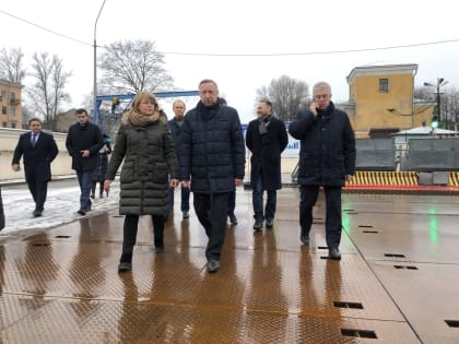 Беглов проверил готовность к зиме снегоплавильни «Водоканала» на Рижском проспекте