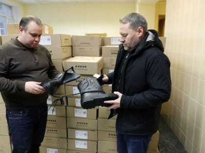 Ленинградский полк получит от города новую партию снаряжения