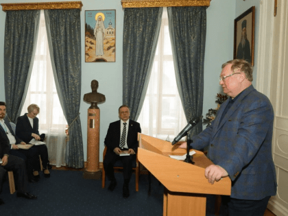 При участии Председателя Общества в Центре ИППО состоялась презентация книги «Путешествие игумена Даниила по Святой Земле»