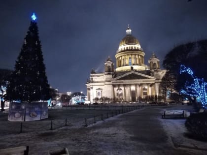 26 декабря циклон принесет в Петербург туман и мокрый снег