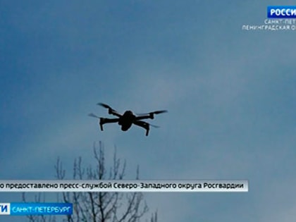 Петербургские бизнесмены передали росгвардейцам на Донбассе партию квадрокоптеров