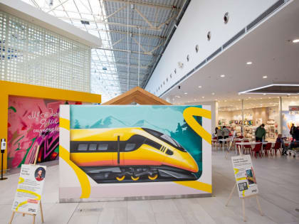 Три популярных российских художника открыли масштабный арт-перфоманс в МЕГЕ Парнас