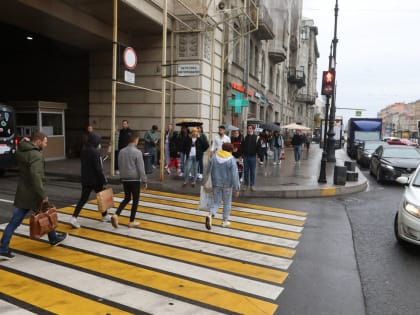 Петербуржцам объяснят, как безопасно переходить дорогу