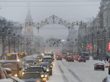 Январь выдался рекордно теплым в Петербурге