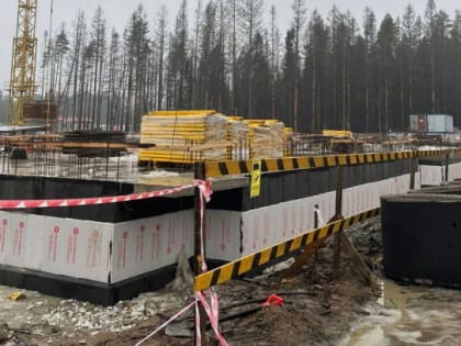 Под Петербургом уже готов фундамент дома для переселенцев из ветхого жилья