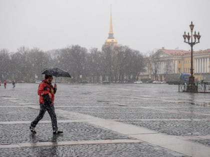 В воскресенье в Петербурге облачно и небольшие дожди