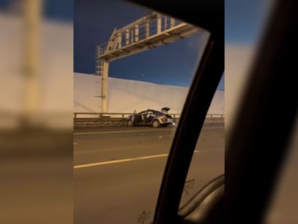 Смертельная авария произошла на платной автомагистрали в Петербурге