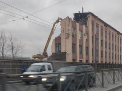 Завод «Светлана» беспощадно сносят в Петербурге