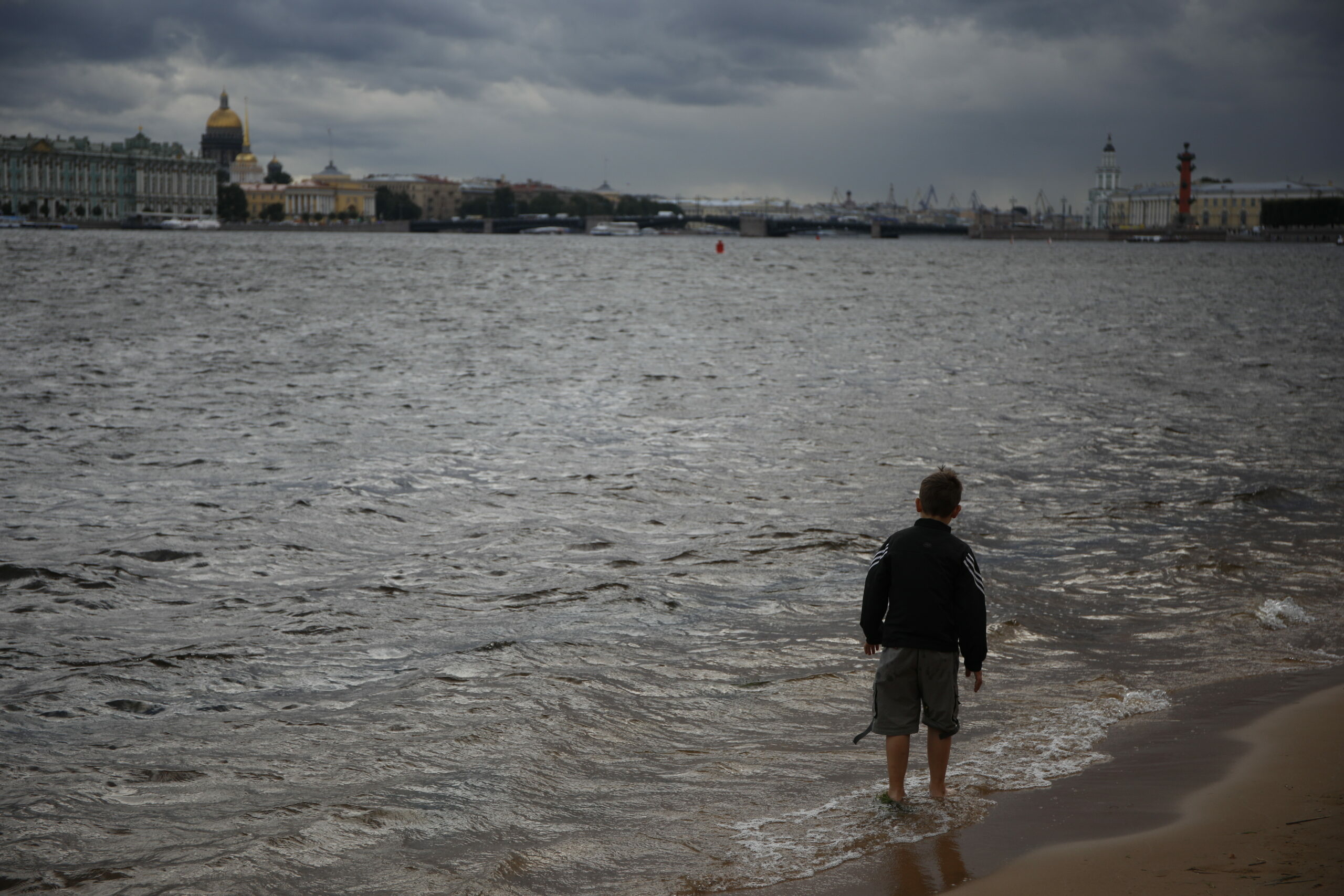 дождь в петербурге фото