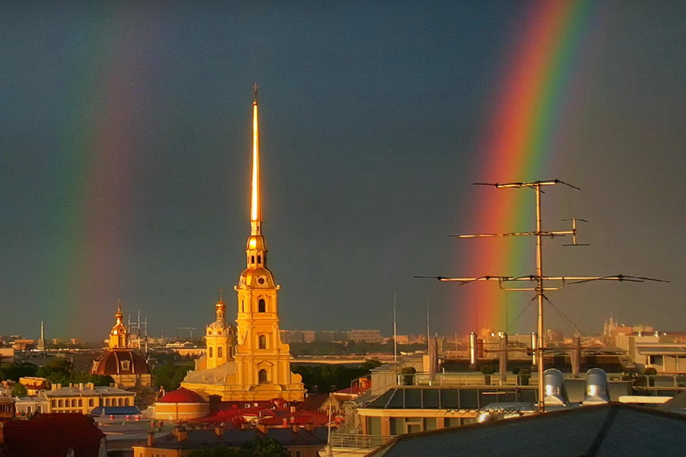 радуга в санкт петербурге