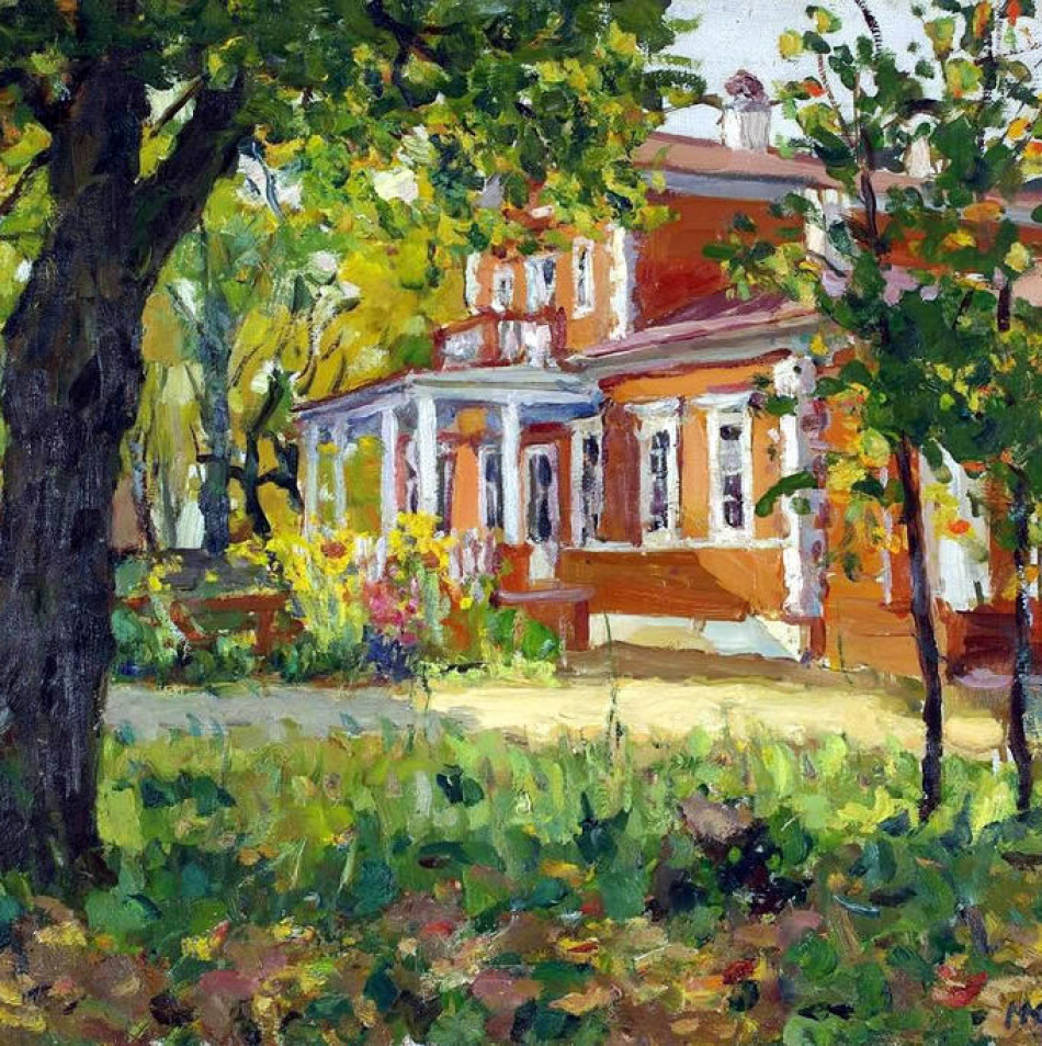 Село Михайловское Пушкин осень