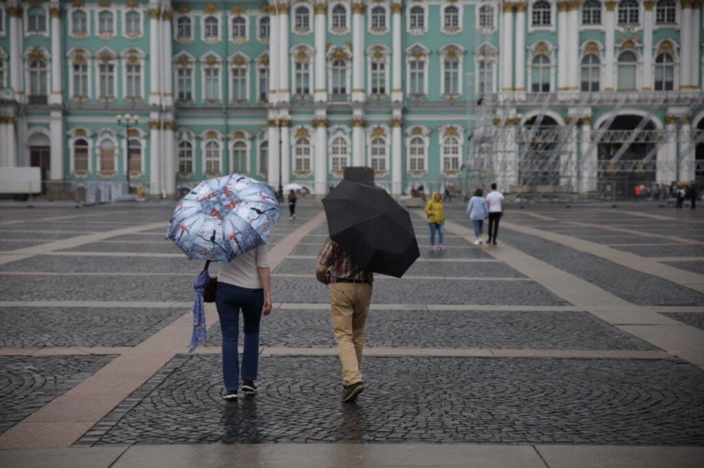 Жаркий сентябрь в Петербурге