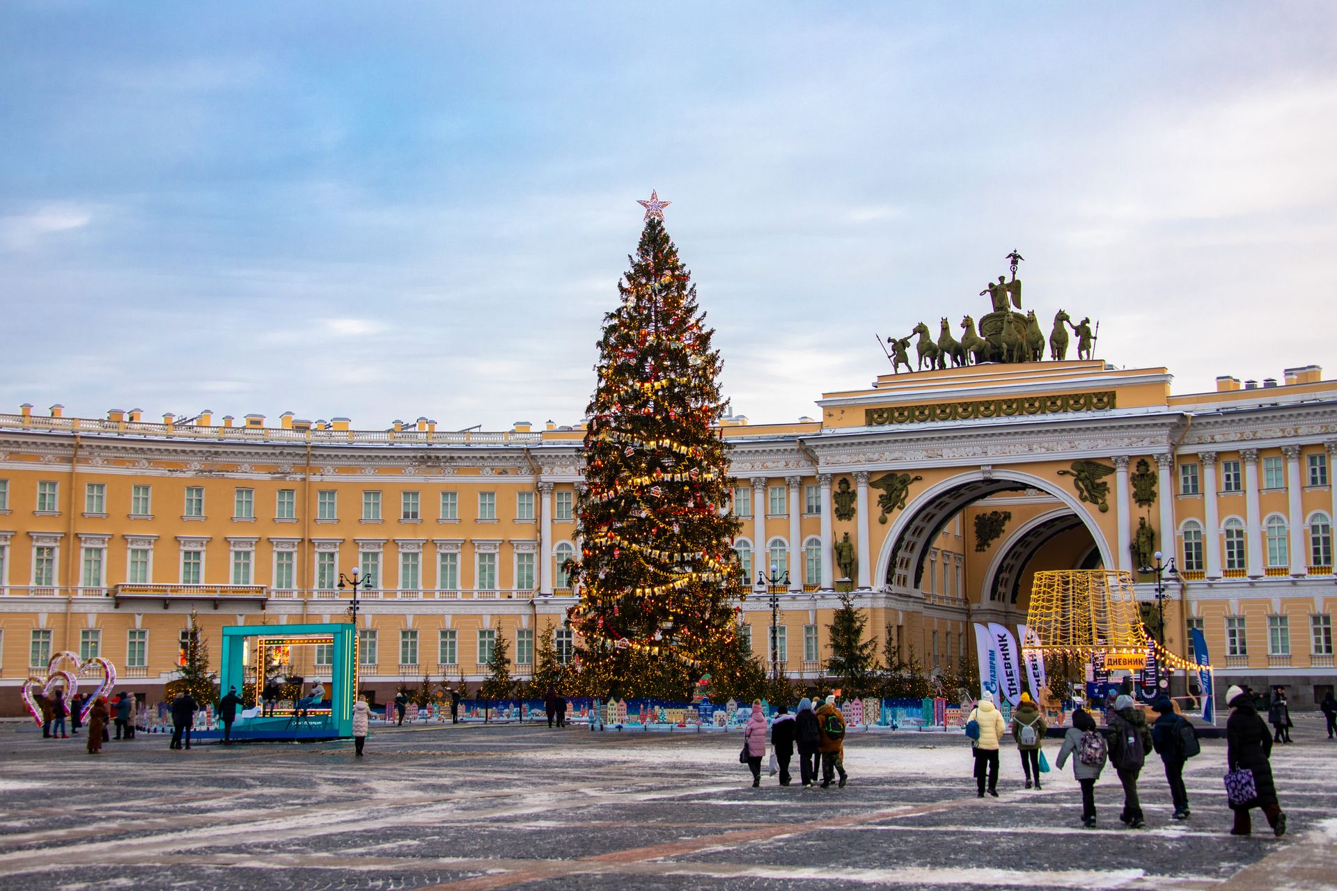 санкт петербург на новый год