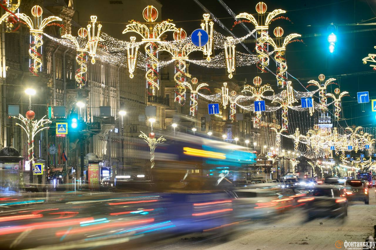 новогодний санкт петербург