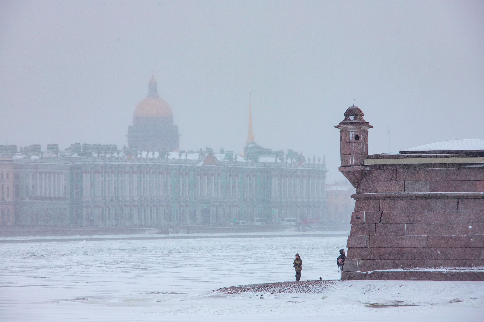 питер в феврале фото