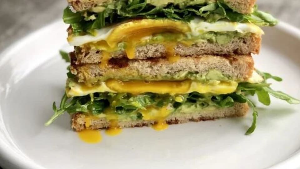 Double Egg and Avocado