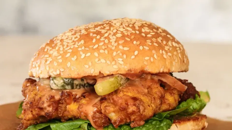 Halal Chicken Burger