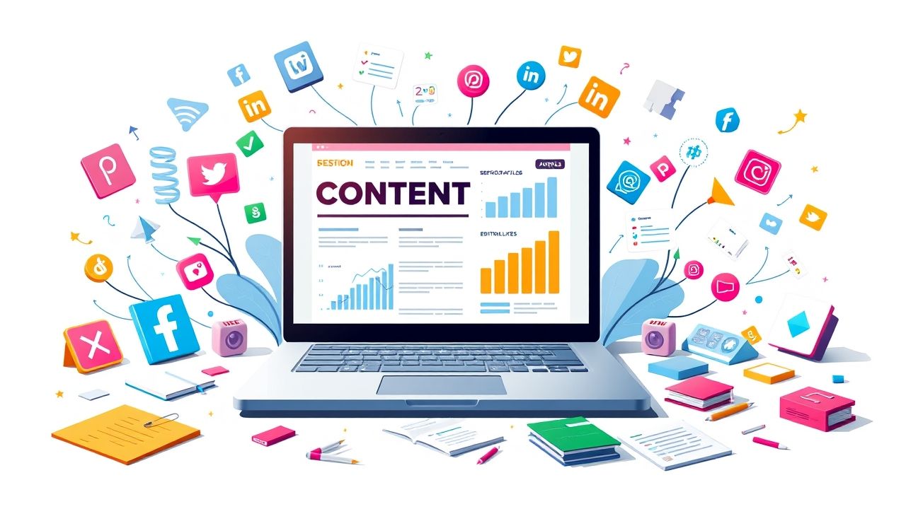 Marketing de Contenidos - Gráfico