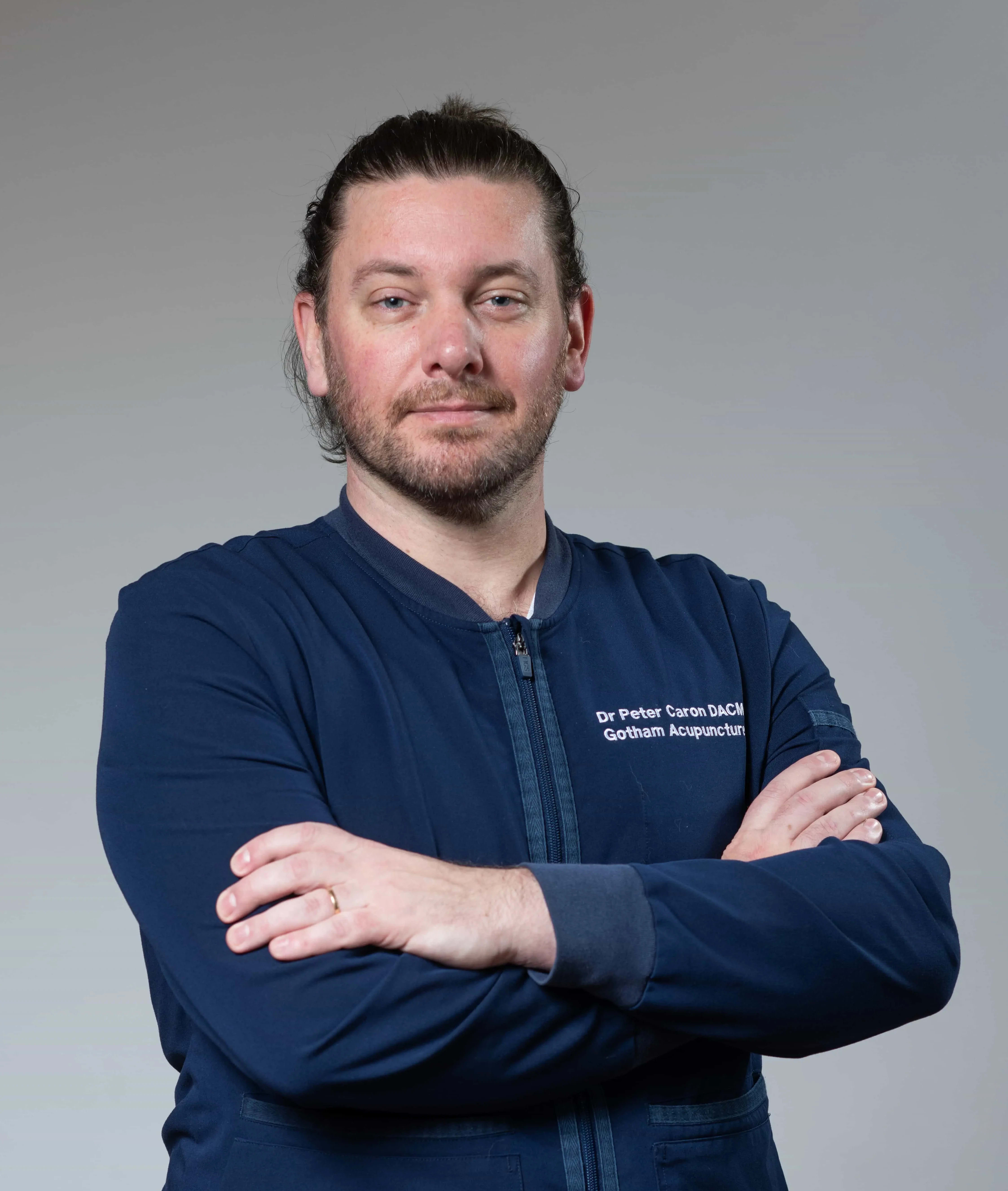 Dr. Peter Caron, licensed acupuncturist at Gotham Acupuncture NYC