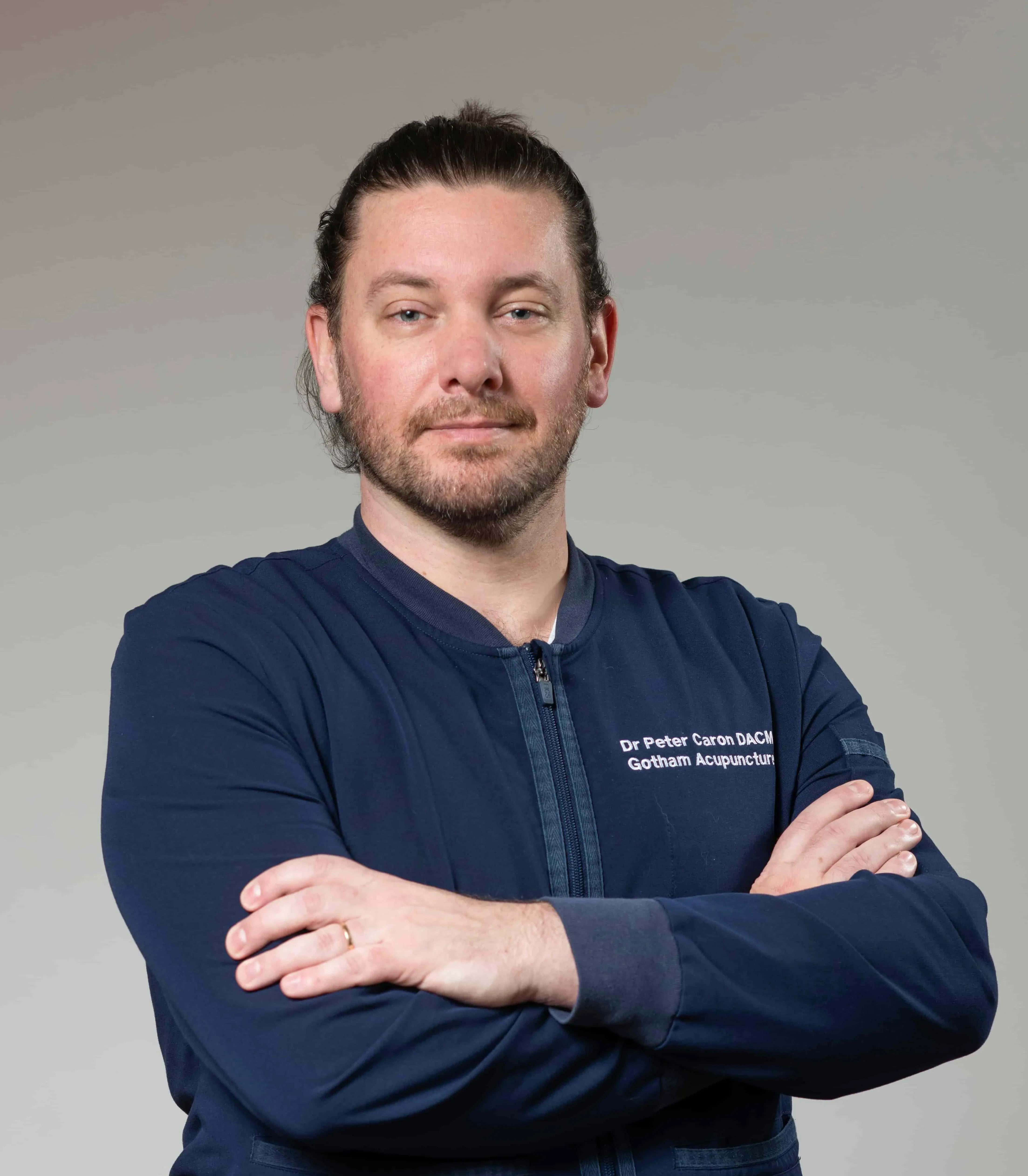Dr. Peter Caron, licensed acupuncturist at Gotham Acupuncture NYC