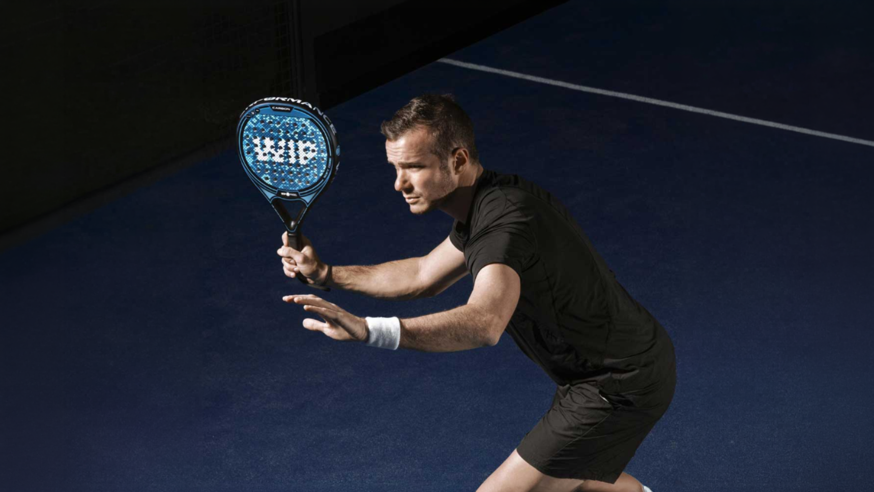 Padel coaching session