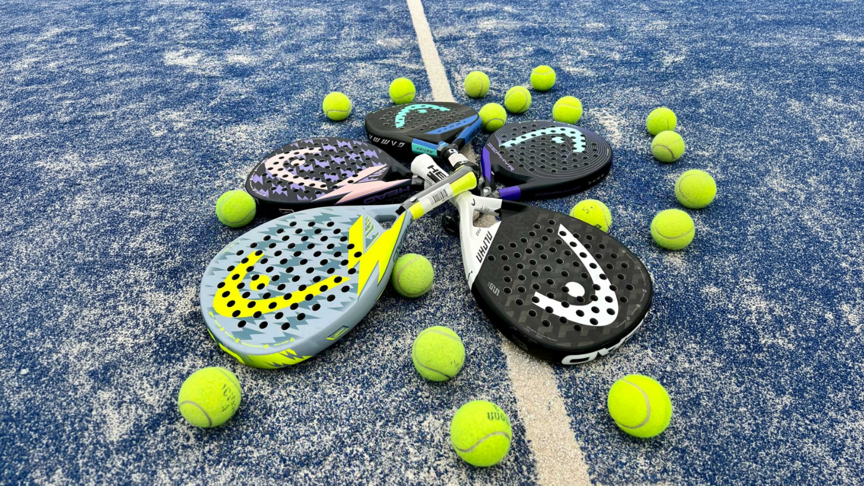 Padel open play session at our club