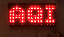 Comet Instruments ESP-AQI AQI Monitor with P10 LED Display