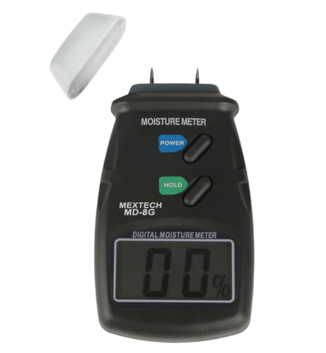 Mextech MD8G Mextech MD8G Moisture Meter Front Display
