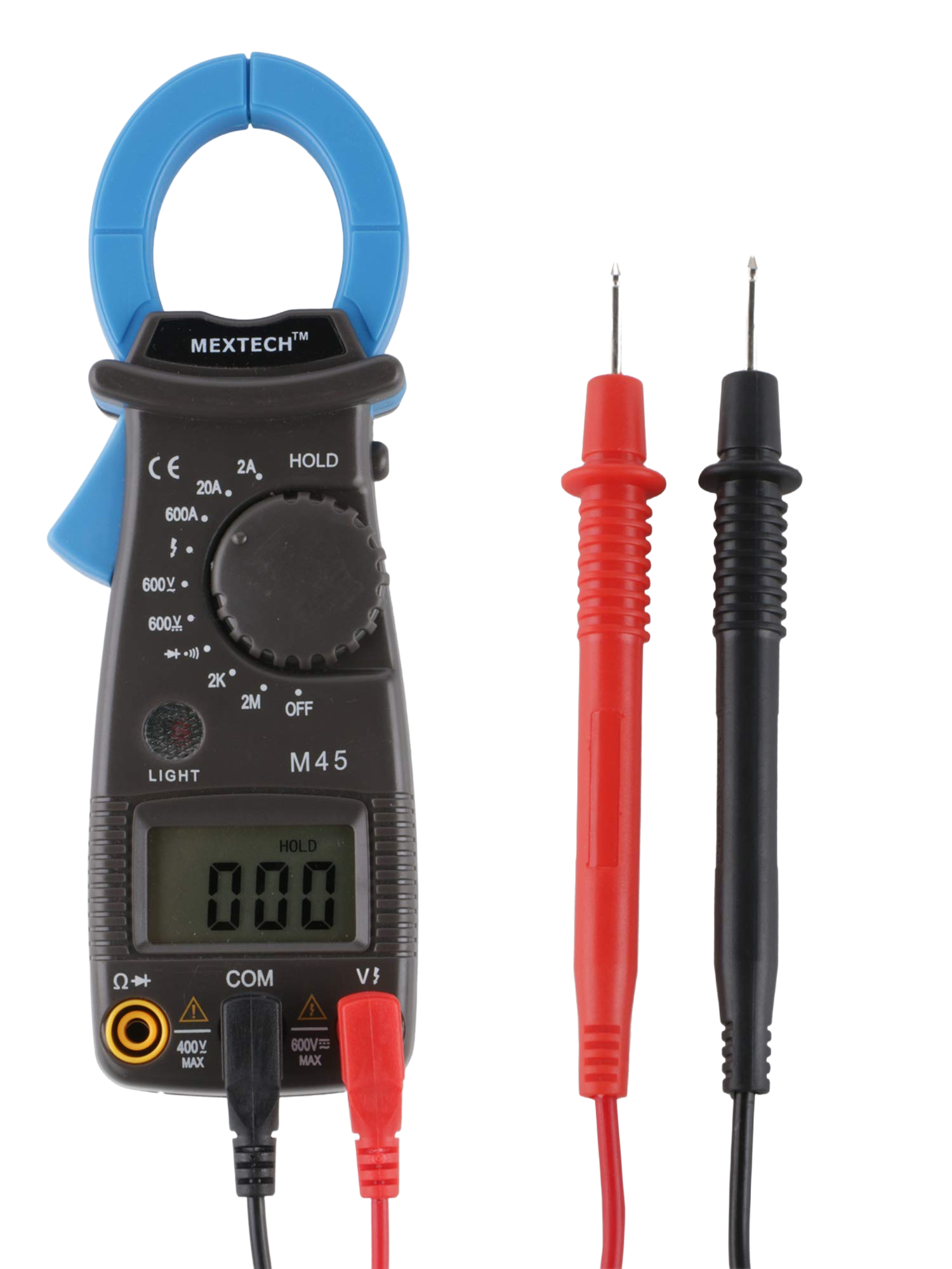 Mextech M45 Mextech M45 Digital Clamp Meters Front Display