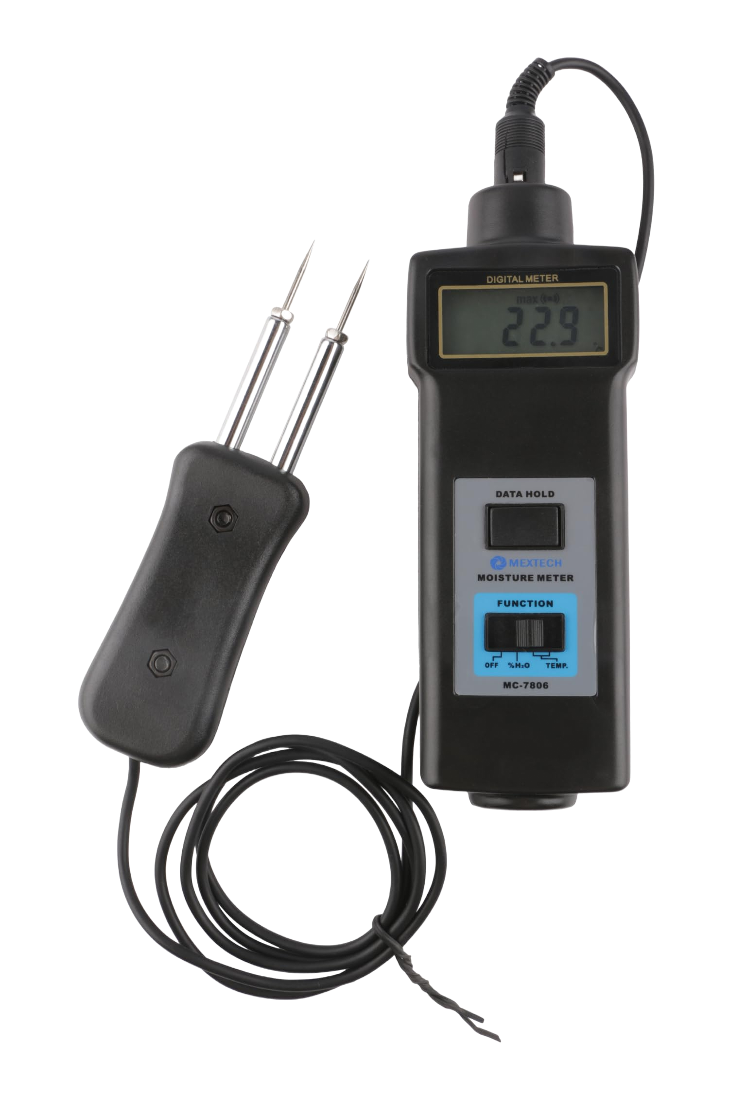 Mextech MC7806 Mextech MC7806 Moisture Meter Front Display