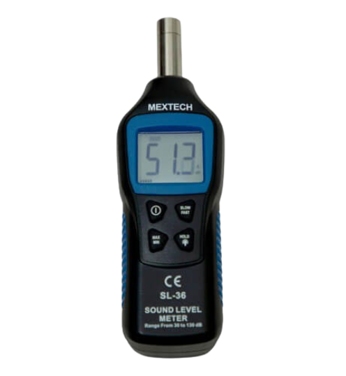 Mextech SL36 Mextech SL36 Sound Level Meter Front Display
